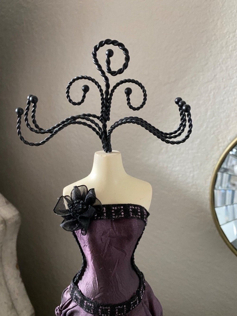 Jewelry Display Mannequin Stand / Holder Dress Form Organizers